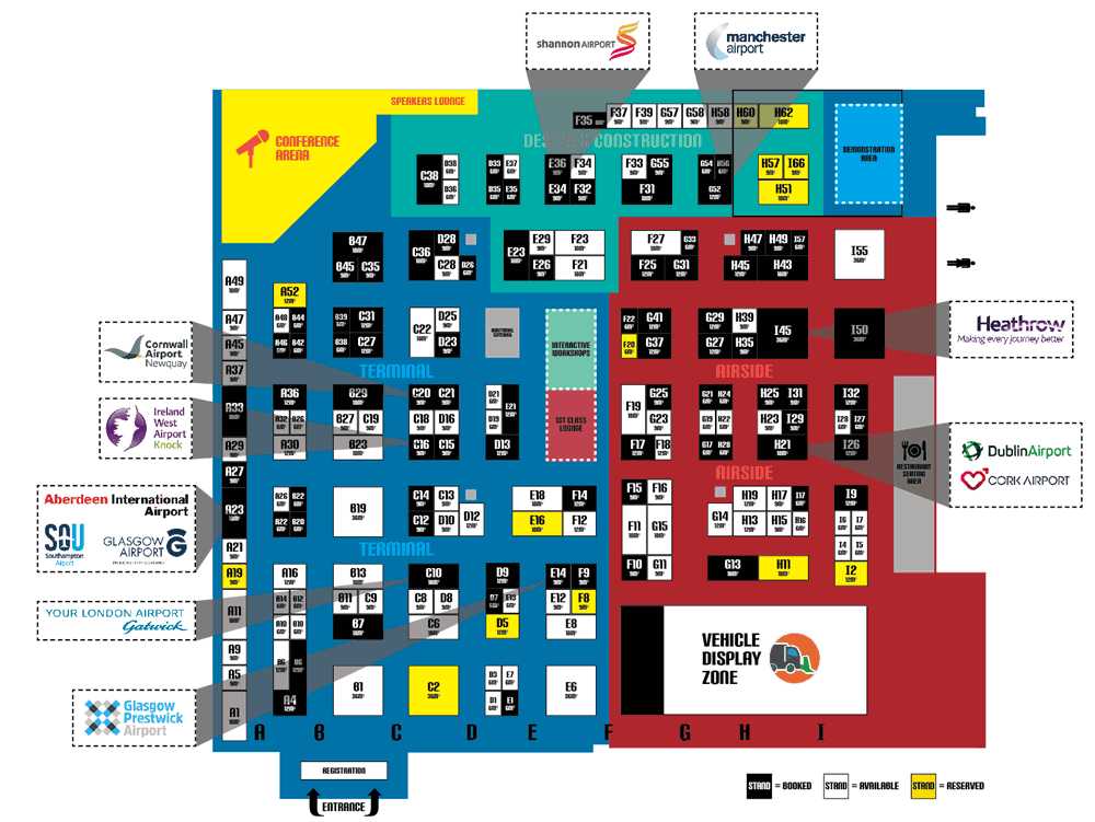 Exhibition at the British-Irish Airports EXPO | 7-8 June 2017